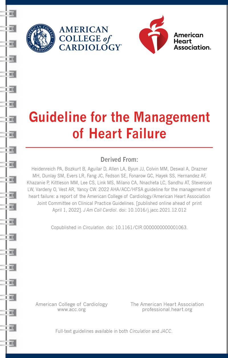 Heart Failure Guidelines Pocket Guide