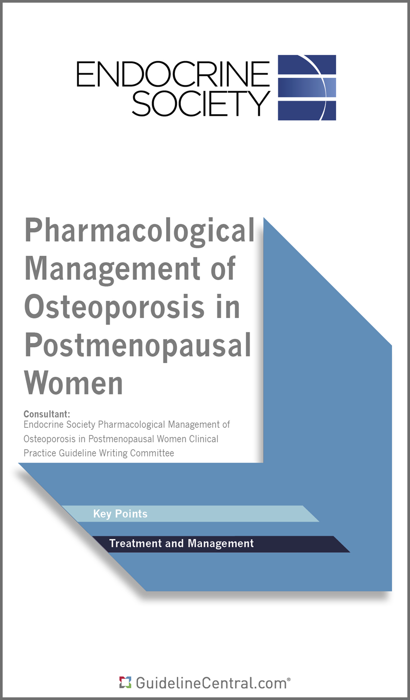 Pharmacological Management of Osteoporosis in Postmenopausal Women